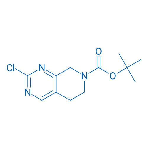 tert-Butyl 2-chloro-5,6-dihydropyrido[3,4-d]pyrimidine-7(8H)-carboxylate 250mg