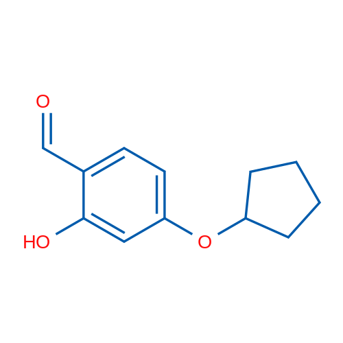 4-(Cyclopentyloxy)-2-hydroxybenzaldehyde 1g