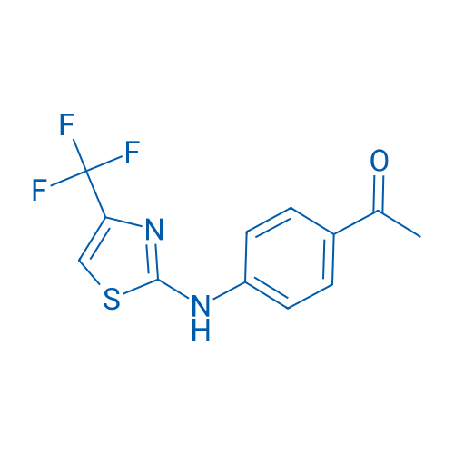 1-(4-((4-(Trifluoromethyl)thiazol-2-yl)amino)phenyl)ethanone 1g