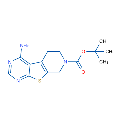 tert-Butyl 3-amino-8-thia-4,6,11-triazatricyclo[7.4.0.0^{2,7}]trideca-1(9),2(7),3,5-tetraene-11-carboxylate 50mg