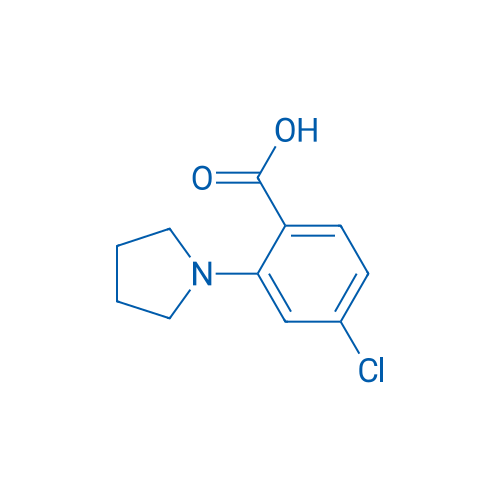 4-Chloro-2-(pyrrolidin-1-yl)benzoic acid 5g