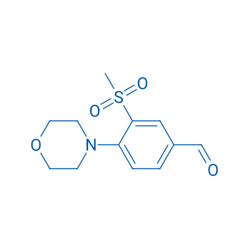 3-(Methylsulfonyl)-4-morpholinobenzaldehyde 5g