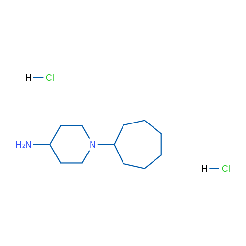 1-Cycloheptylpiperidin-4-amine dihydrochloride 1g