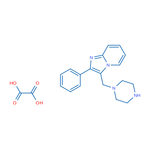 2-Phenyl-3-(piperazin-1-ylmethyl)imidazo[1,2-a]pyridine oxalate 1g