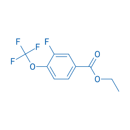 Ethyl 3-fluoro-4-(trifluoromethoxy)benzoate 1g