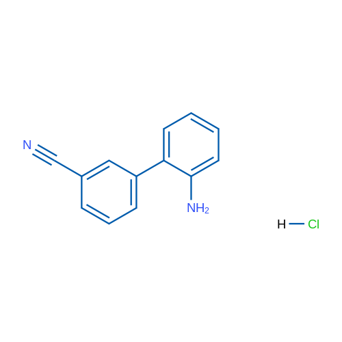 2'-Amino-[1,1'-biphenyl]-3-carbonitrile hydrochloride 1g