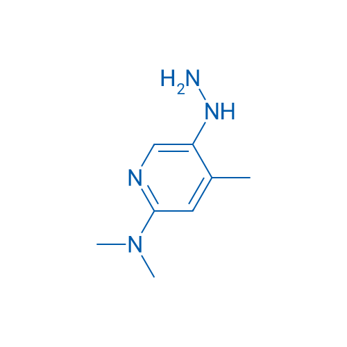 5-Hydrazinyl-N,N,4-trimethylpyridin-2-amine 1g