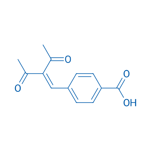 4-(2-Acetyl-3-oxobut-1-en-1-yl)benzoic acid 1g