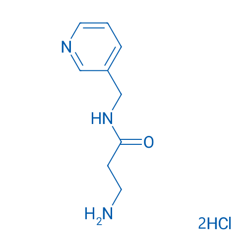 3-Amino-N-[(pyridin-3-yl)methyl]propanamide dihydrochloride 50mg