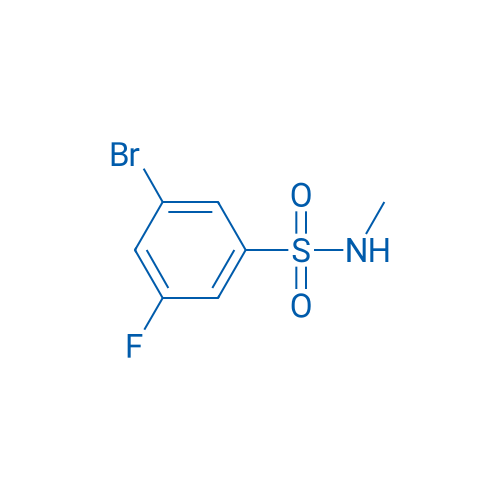3-Bromo-5-fluoro-N-methylbenzene-1-sulfonamide 1g