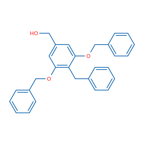 (4-Benzyl-3,5-bis(benzyloxy)phenyl)methanol 1g