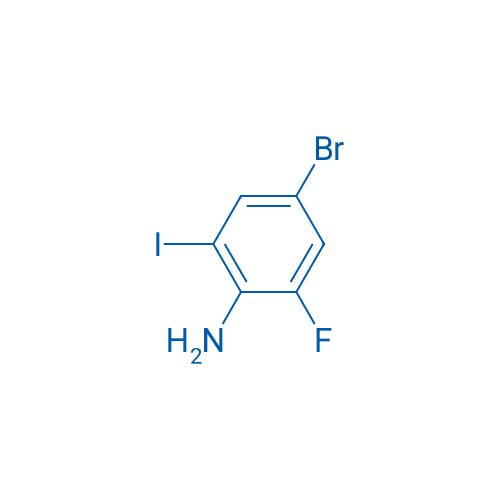 4-Bromo-2-fluoro-6-iodoaniline 100mg