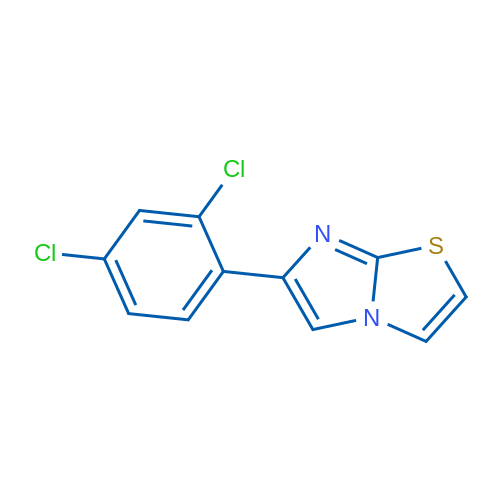 6-(2,4-Dichlorophenyl)imidazo[2,1-b]thiazole 1g