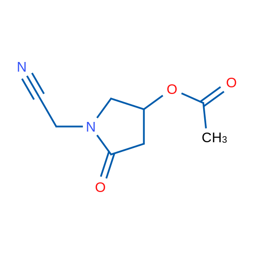 1-(Cyanomethyl)-5-Oxopyrrolidin-3-Yl Acetate 1g