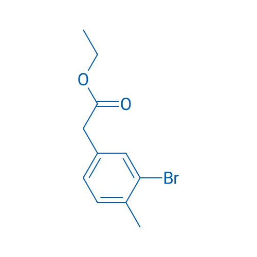 Ethyl 3-bromo-4-methylphenylacetate 1g