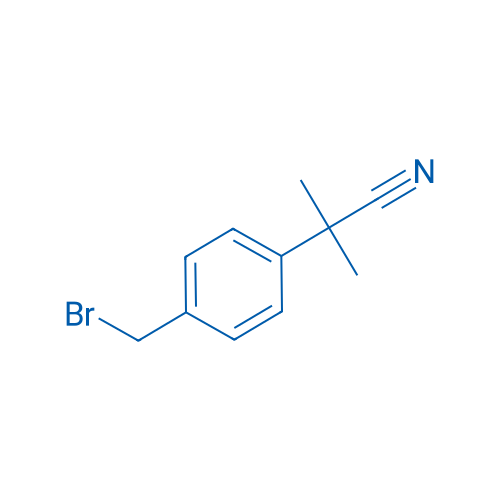 2-(4-(Bromomethyl)phenyl)-2-methylpropanenitrile 250mg