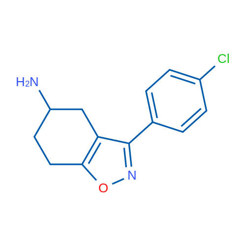 3-(4-Chlorophenyl)-4,5,6,7-tetrahydrobenzo[d]isoxazol-5-amine 1g