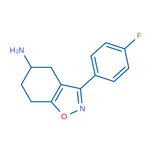 3-(4-Fluorophenyl)-4,5,6,7-tetrahydrobenzo[d]isoxazol-5-amine 1g