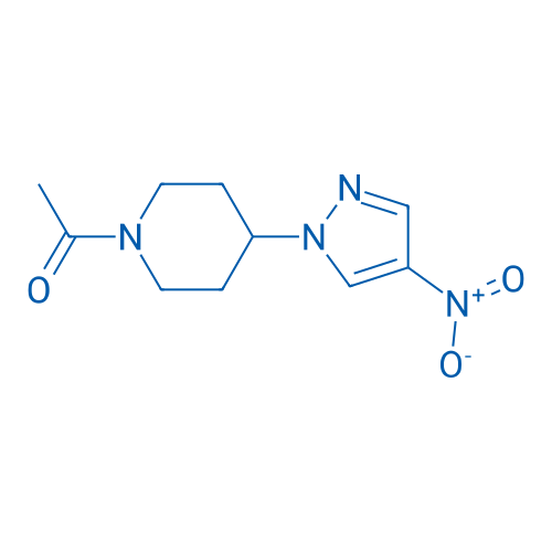1-(4-(4-Nitro-1H-pyrazol-1-yl)piperidin-1-yl)ethan-1-one 50mg