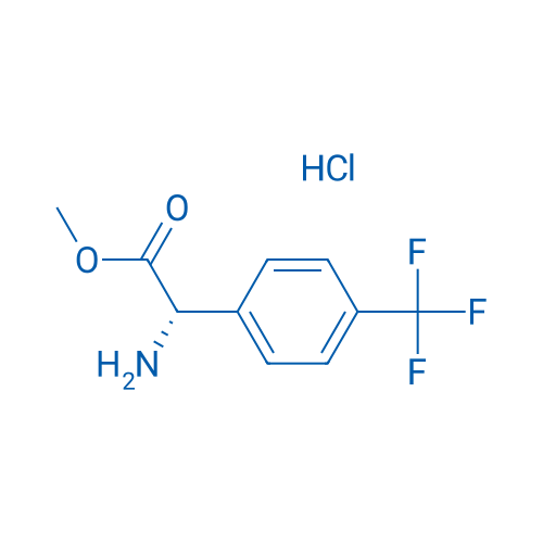 Methyl (S)-2-amino-2-(4-(trifluoromethyl)phenyl)acetate hydrochloride 250mg