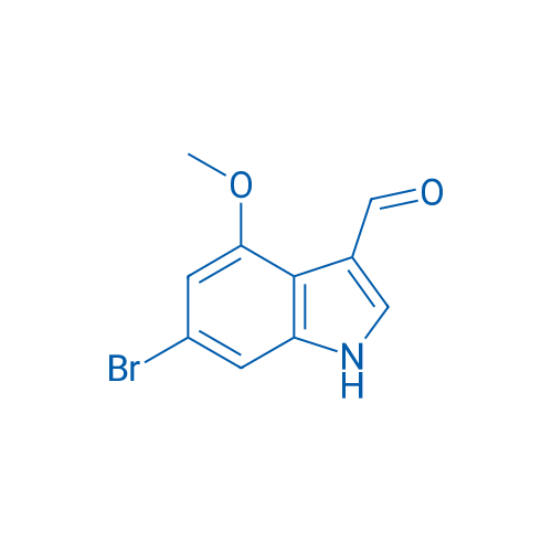 6-Bromo-4-methoxy-1H-indole-3-carbaldehyde 100mg