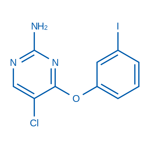 5-Chloro-4-(3-iodophenoxy)pyrimidin-2-amine 1g