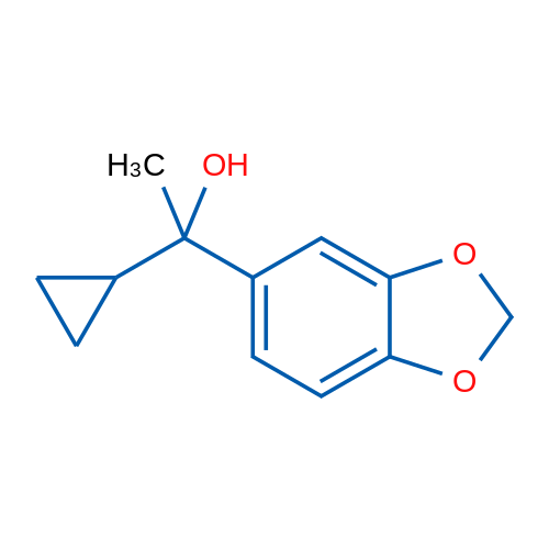 1-(Benzo[d][1,3]dioxol-5-yl)-1-cyclopropylethanol 1g
