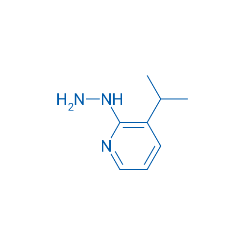 2-Hydrazinyl-3-isopropylpyridine 100mg