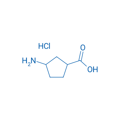 3-Aminocyclopentanecarboxylic acid hydrochloride 1g