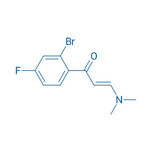 1-(2-Bromo-4-fluorophenyl)-3-(dimethylamino)prop-2-en-1-one 1g