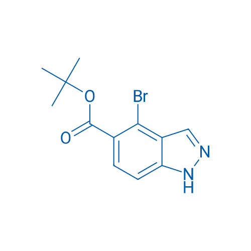 tert-Butyl 4-bromo-1H-indazole-5-carboxylate 100mg