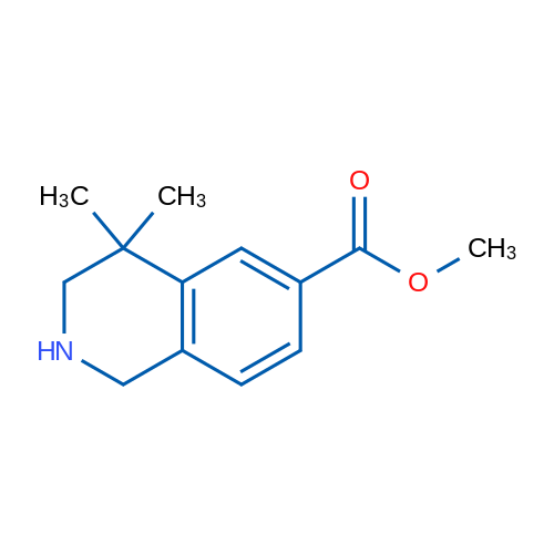 Methyl 4,4-dimethyl-1,2,3,4-tetrahydroisoquinoline-6-carboxylate 1g