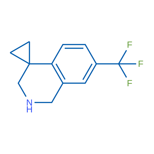 7'-(Trifluoromethyl)-2',3'-dihydro-1'H-spiro[cyclopropane-1,4'-isoquinoline] 1g