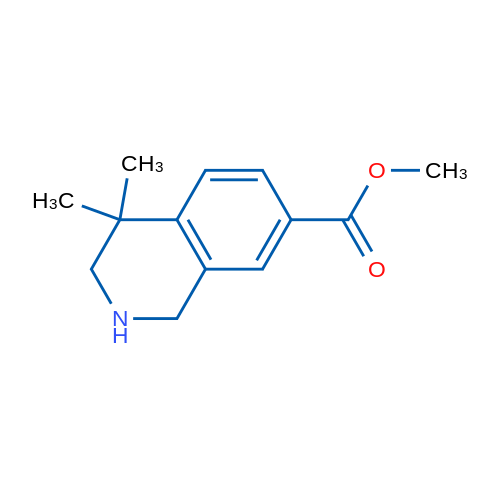 Methyl 4,4-dimethyl-1,2,3,4-tetrahydroisoquinoline-7-carboxylate 1g