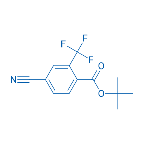 tert-Butyl 4-cyano-2-(trifluoromethyl)benzoate 1g