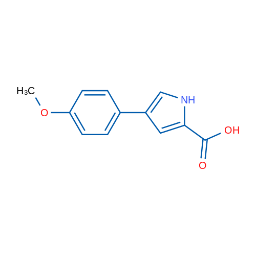4-(4-Methoxyphenyl)-1h-pyrrole-2-carboxylic acid 5g
