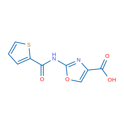 2-[(2-thienylcarbonyl)amino]-1,3-oxazole-4-carboxylic acid 1g