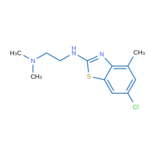 N'-(6-chloro-4-methyl-1,3-benzothiazol-2-yl)-N,N-dimethylethane-1,2-diamine 1g