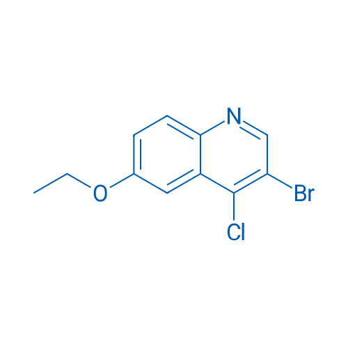 3-Bromo-4-chloro-6-ethoxyquinoline 250mg