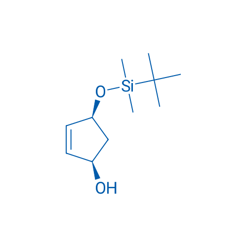 (1R,4S)-4-((tert-Butyldimethylsilyl)oxy)cyclopent-2-en-1-ol 100mg