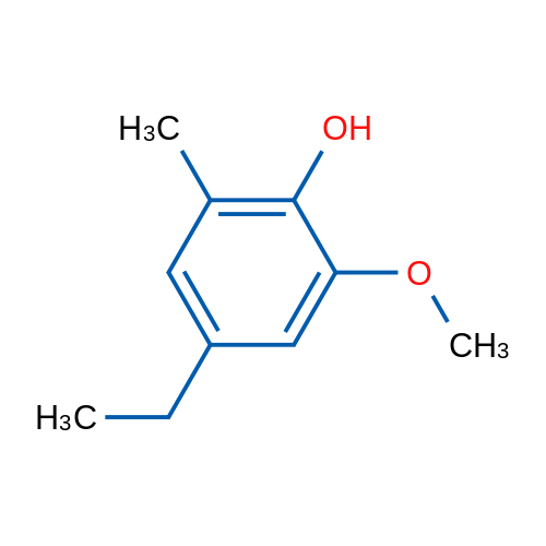 4-Ethyl-2-methoxy-6-methylphenol 1g
