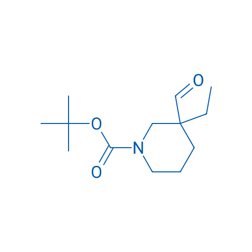 1-Boc-3-ethyl-3-formylpiperidine 1g