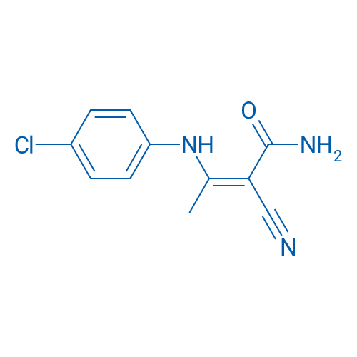 (2Z)-3-[(4-Chlorophenyl)amino]-2-cyanobut-2-enamide 1g