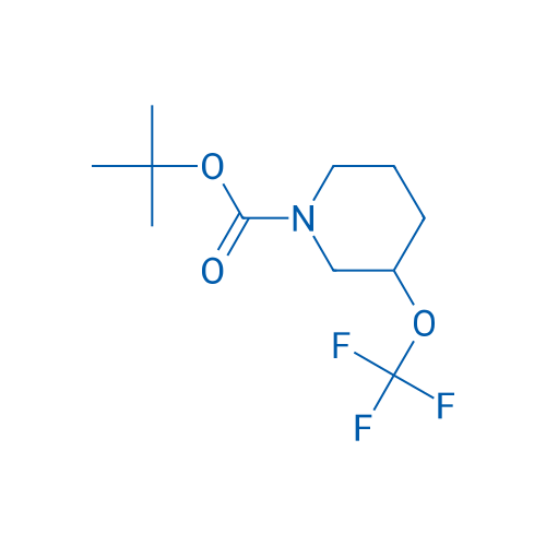 3-Trifluoromethoxy-piperidine-1-carboxylic acid tert-butyl ester 100mg
