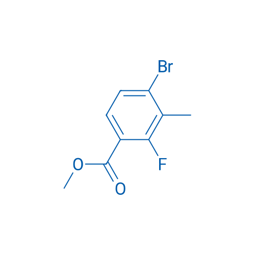 Methyl 4-bromo-2-fluoro-3-methylbenzoate 100mg