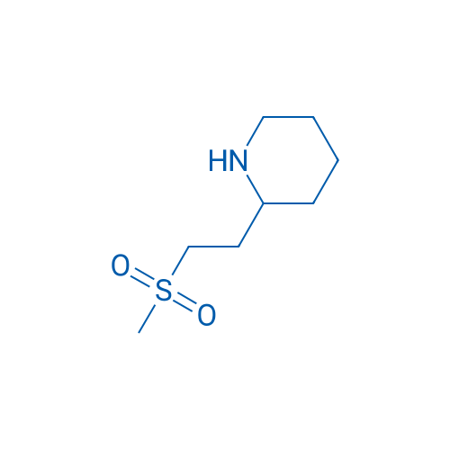 2-(2-(MEthylsulfonyl)ethyl)piperidine 100mg