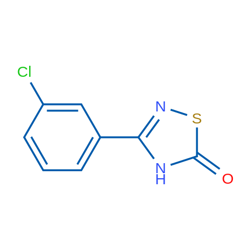 3-(3-CHlorophenyl)-1,2,4-thiadiazol-5(4h)-one 250mg