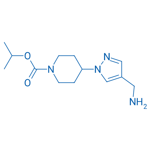ISopropyl 4-(4-(aminomethyl)-1h-pyrazol-1-yl)piperidine-1-carboxylate 1g