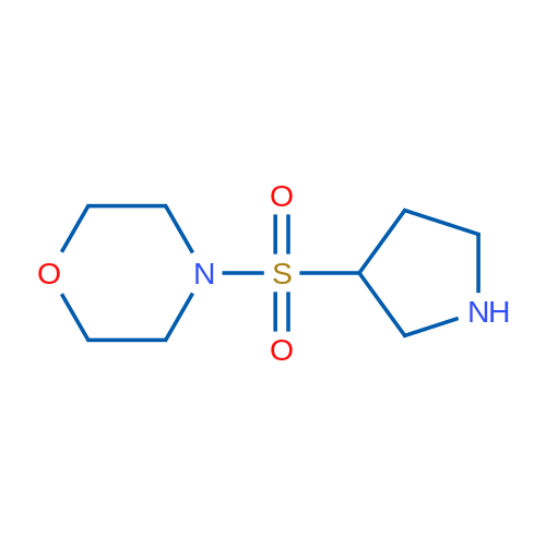 4-(3-PYrrolidinylsulfonyl)-morpholine 1g