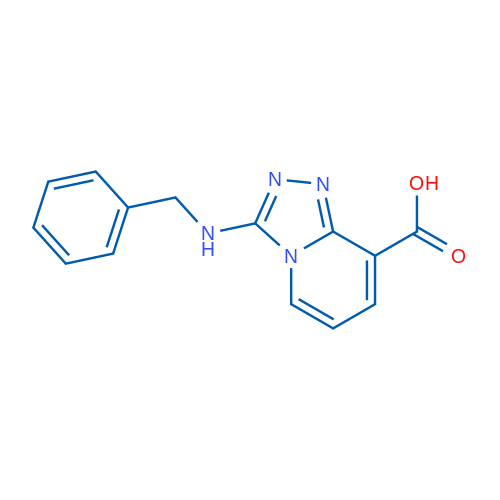 3-(BEnzylamino)-[1,2,4]triazolo[4,3-a]pyridine-8-carboxylic acid 250mg